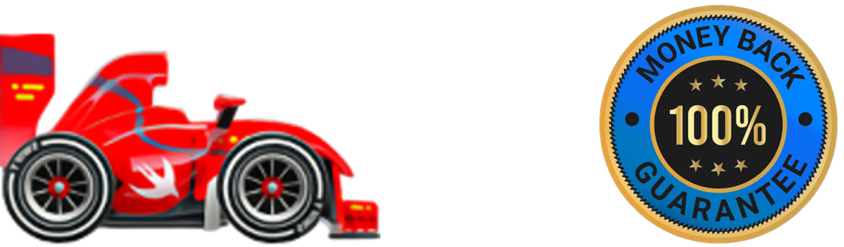 Celebrate 360 Pro Plan Racing Car and Guarantee